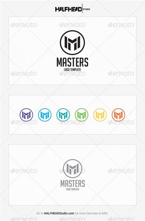 Masters Logo Template By Halfheadstudio Graphicriver
