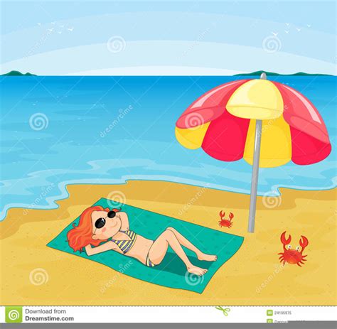 Lady Sunbathing Clipart Free Images At Vector Clip Art Online Royalty Free