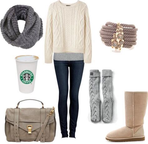 23 cute winter outfits for college high school girls
