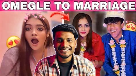 Met On Omegle Married In Real Life 😍 Reaction Video Ramesh Maity Shantanu Gupta Youtube