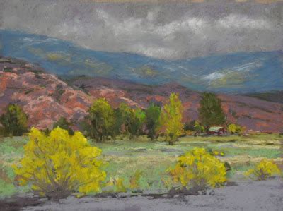 Daily Painters Of Colorado Just Before The Rain Original Pastel