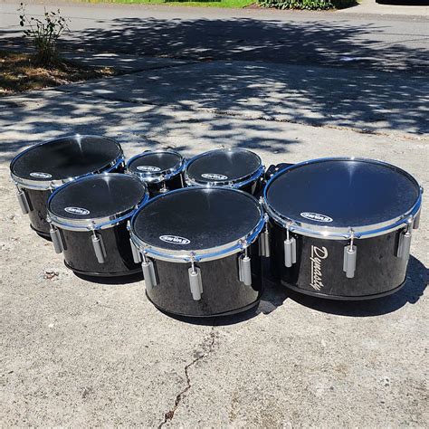 Dynasty Custom Elite Sextuplet Marching Tenors Case And Reverb