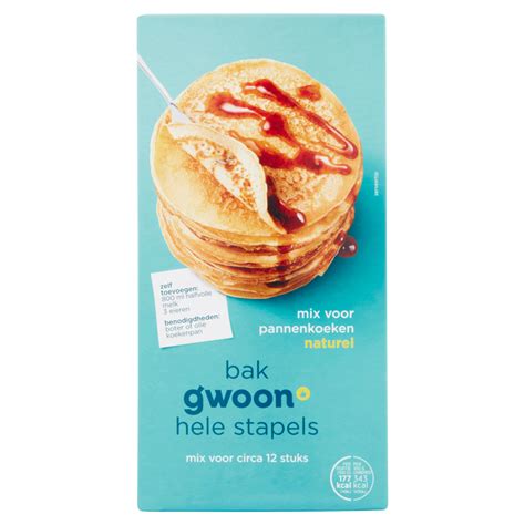 G Woon Mix Voor Pannenkoeken Naturel G Woon