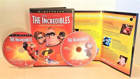 The Incredibles Dvd 2 Disc Collector S Edition 2004 D
