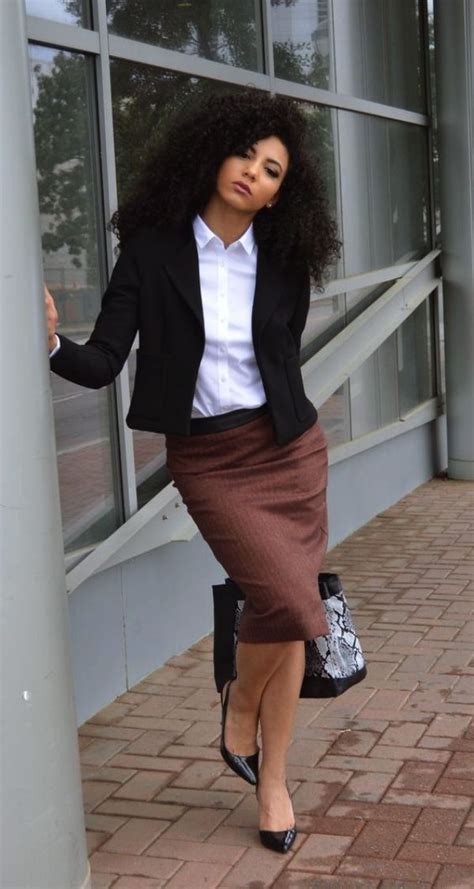 Casual Work Outfits For Black Women Corporate Outfits Professional