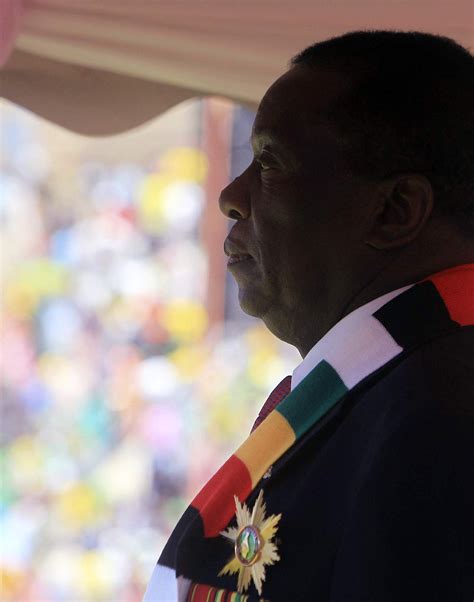 Emmerson Mnangagwa Sworn In As President Of Zimbabwe The New Indian