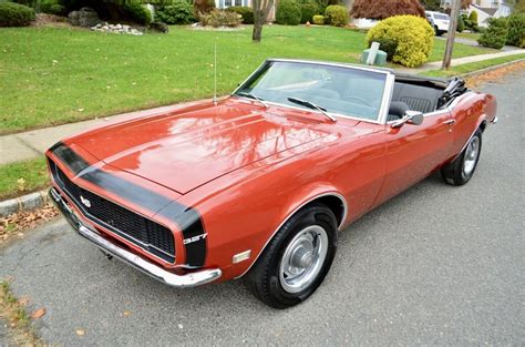 1968 Chevrolet Camaro Rs Convertible 4 Speed Matching Numbers Classic