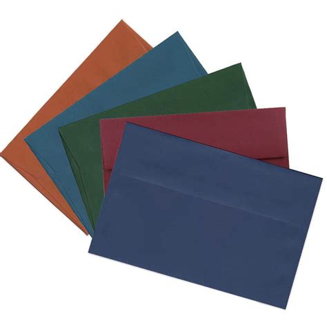 Jam A9 Envelopes 58 X 88 Assorted Colors 125pack