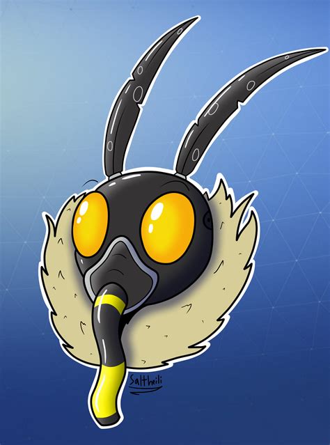 quick mothmando doodle honestly my new favorite skin in the game by far r fortnitebr