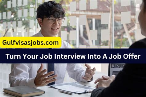 Turn Your Job Interview Into A Job Offer Mastering The Art Of Impressing Employers