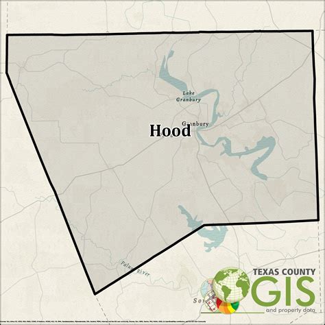 Hood County GIS Shapefile and Property Data - Texas County GIS Data