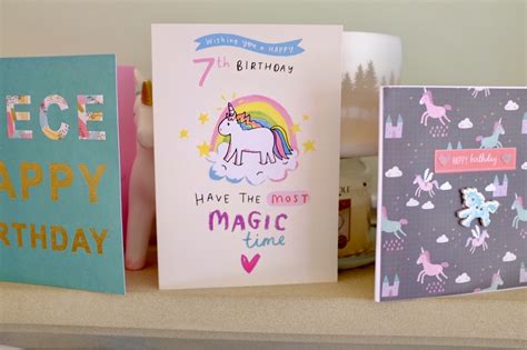 This charming birthday card does just that! My Daughter's 7th Birthday with Moonpig | AD - Run Jump Scrap!