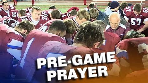 Prayer Before Football Game Ruled Against The Law
