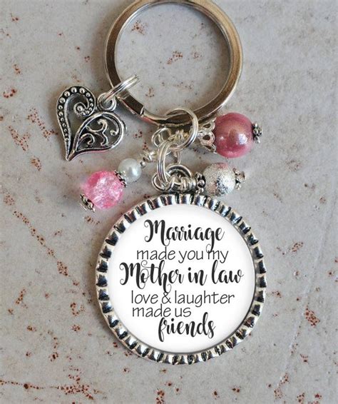 She's my hero (led & bluetooth speaker) s$230 one of the classic mother's day gifts is flowers. Mother of the Groom Keychain Mother in Law Gift from the ...