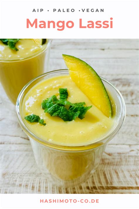 Mango Lassi Hashimoto Und Co Paleo Autoimmunprotokoll Aip