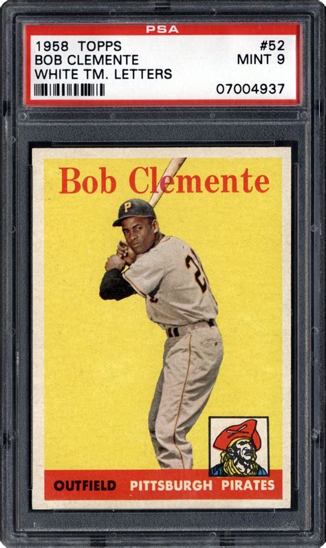 Check spelling or type a new query. 1958 Topps Bob Clemente (White Tm. Letters) | PSA CardFacts™