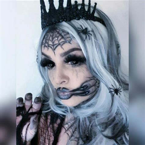 Spider Queen Queen Makeup Spider Queen Halloween Face Makeup