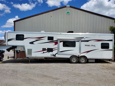 2014 Forest River Work And Play Wpf34rls Toy Haulers 5th Wheels Rv For