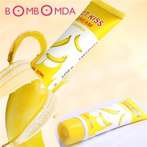 30 Ml Banana Flavor Water Base Oral Sex Lubricant Edible Safety