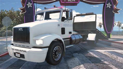 By purchasing a policy from a mutual insurer, the buyer becomes a member of the association, and their payment is combined with those of other policyholders to form a fund. Mors Mutual Insurance liverie for MTL flatbed - GTA5-Mods.com