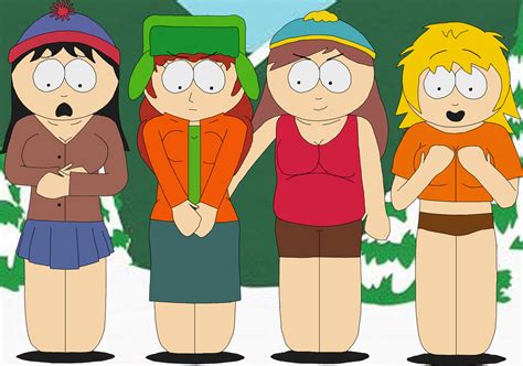 South Park Ladies By Metamorphofchaos On Deviantart