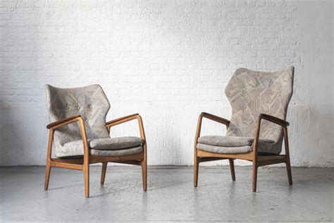 Dutch Easy Chairs By Aksel Bender Madsen And Henry Schubell For