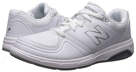 New Balance Leather Ww813 Walking Lace Shoe White 45 Uk Lyst
