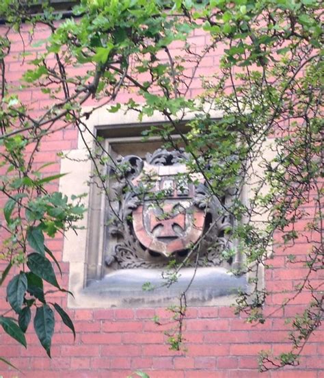 Coat Of Arms On The Wall At Newcastle University July 2014