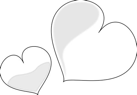 Heart Black And White Heart Clipart Black And White Heart Clip Art At 2