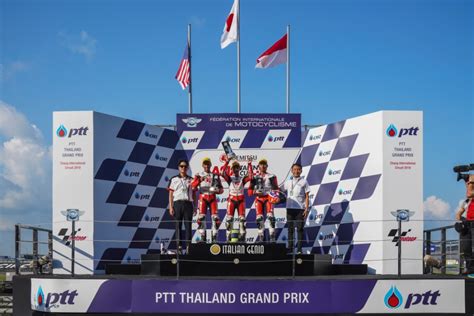 Podium Atc4 2019 Thailand Diraih 2 Pembalap Astra Honda