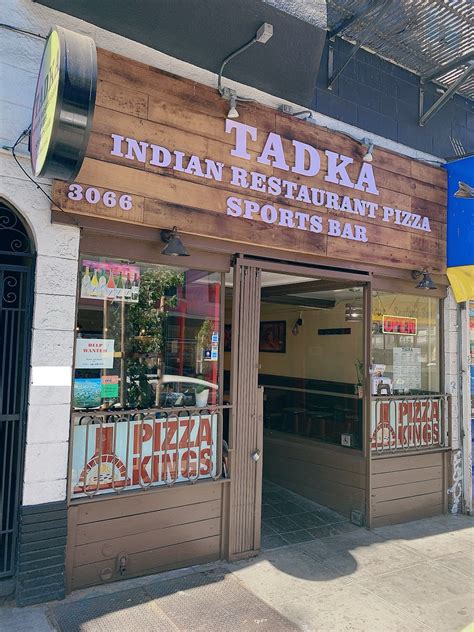 Tadka Indian Restaurant Meal Takeaway 3066 24th St San Francisco Ca 94110 Usa