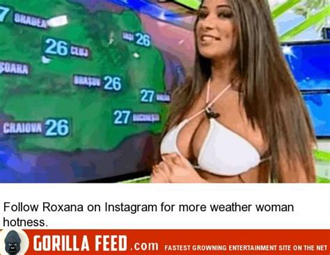 Hot Weather Girl Becomes Famous After Nip Slip Pictures Gorilla Feed