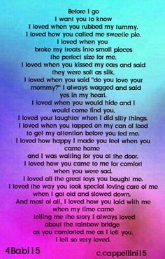 Perhaps there are a few things dogs would like us to know so that we can understand each other better. Heart-wrenching poem from an old dog to his owner. What ...