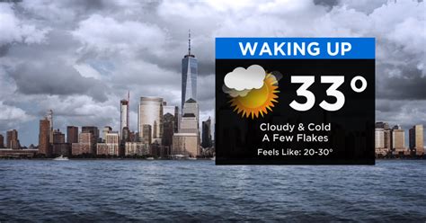 New York Weather 16 Monday Morning Forecast Cbs New York