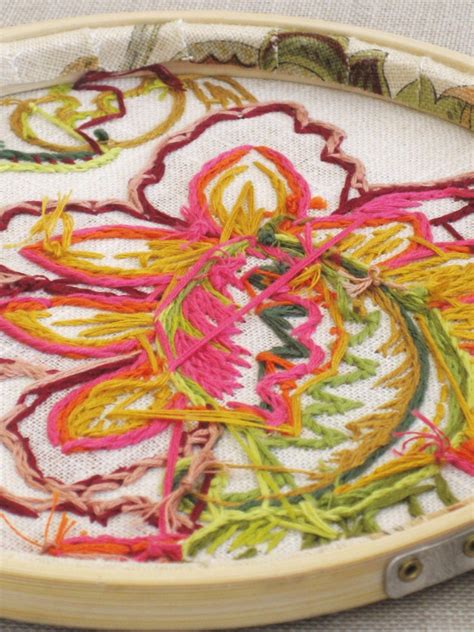 Hoop Art Hand Embroidery Flowers Floral Wall Decor Wedding Embroidered