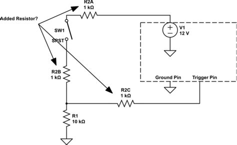 Switches Simple Spst Switch Circuit Pull Down Resistor Vs Current