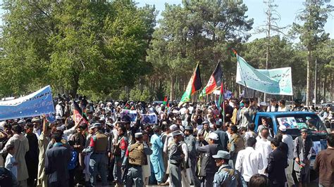 تظاهرات مردمی به حمایت از قوماندان امنیه ولایت هرات كهندژ