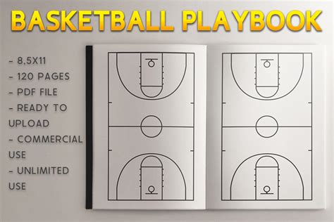 Basketball Playbook Kdp Template Graphic By Kdp Product · Creative