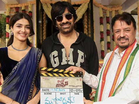 Ravi Tejas Film Titled Mr Bachchan Telugu Cinema