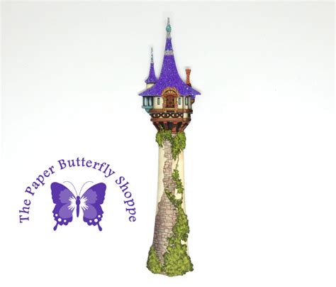 Tangled Tower Art Print Princess Rapunzel Watercolor Disney Princess