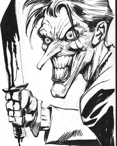 Evil Joker Drawing At Getdrawings Free Download