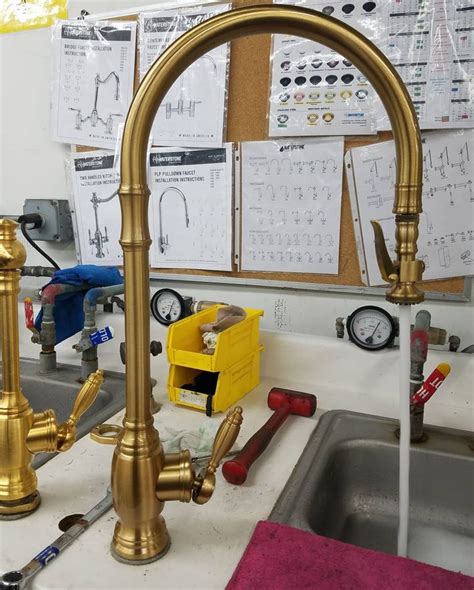 We are a manufacturer of american made luxury kitchen faucets blending art with technology. Waterstone Faucets on Instagram: "Making jewelry for your ...