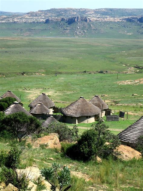 Basotho Cultural Village Accommodation Africa Travel Magical Places