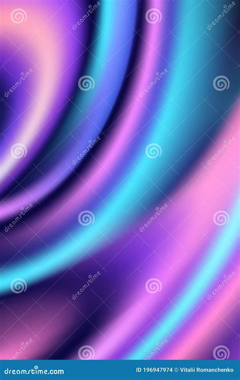 Vector Abstract Modern Liquid Violet Background Soft Light Spectral
