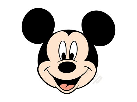 Mickey Mouse Head Svg Mouse Svg Cut File Digital Download Etsy