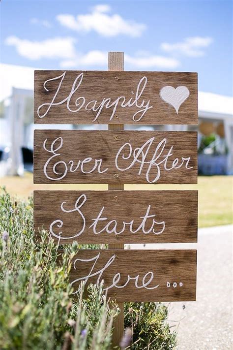 Cheap Rustic Wedding Sign Decor Ideas Homemydesign