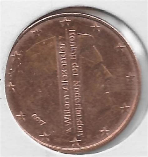 5 Euro Cent 2017 Willem Alexander 2013 Present Netherlands Coin