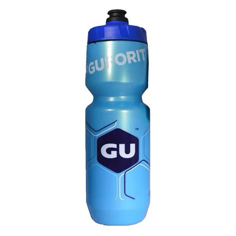 Gu Water Bottle Blue מרתוניה הבית של הרצים