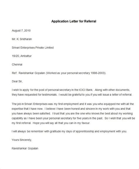 With high esteem and regard it is stated that i am in urgent need to loan from bank as i am working here as permanent employee since 3 years and currently working on the. 94+ Best Free Application Letter Templates & Samples - PDF ...