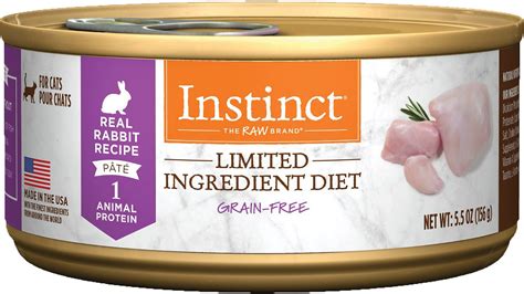 Grain free cat food with freeze dried raw cage free duck: Instinct by Nature's Variety Limited Ingredient Diet Grain ...